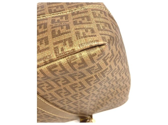 Fendi 8BH238 Zucca Zucchino Logo Tasche Golden - Ansicht 15