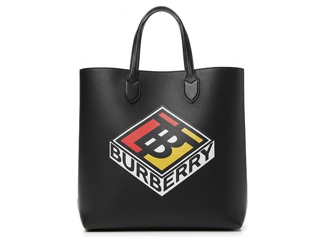 Burberry Graphic Logo Shopper Tasche Schwarz - Ansicht 2