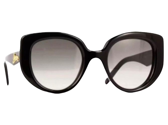 Gafas de sol Loewe Butterfly de acetato Negro - vista 3