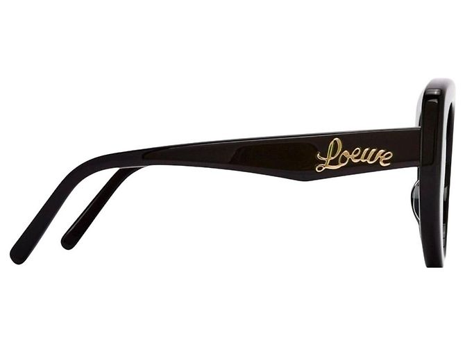 Gafas de sol Loewe Butterfly de acetato Negro - vista 4