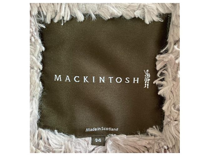 Autre Marque Abrigo acolchado Mackintosh Castaño - vista 7