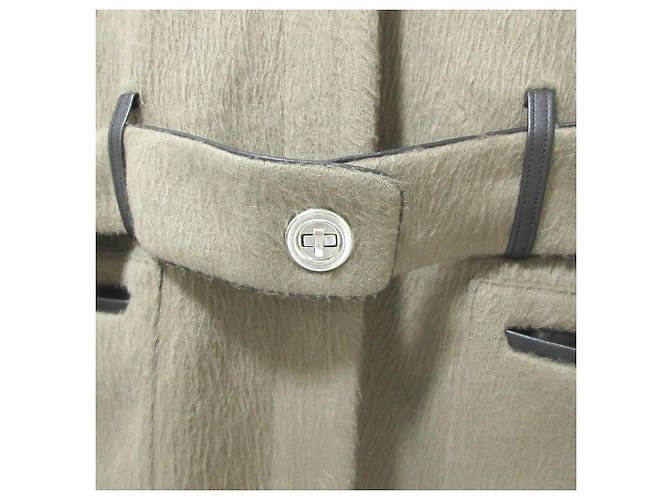 Autre Marque Abrigo Duffle de mohair aglomerado FOXEY NEW YORK Beige - vista 4