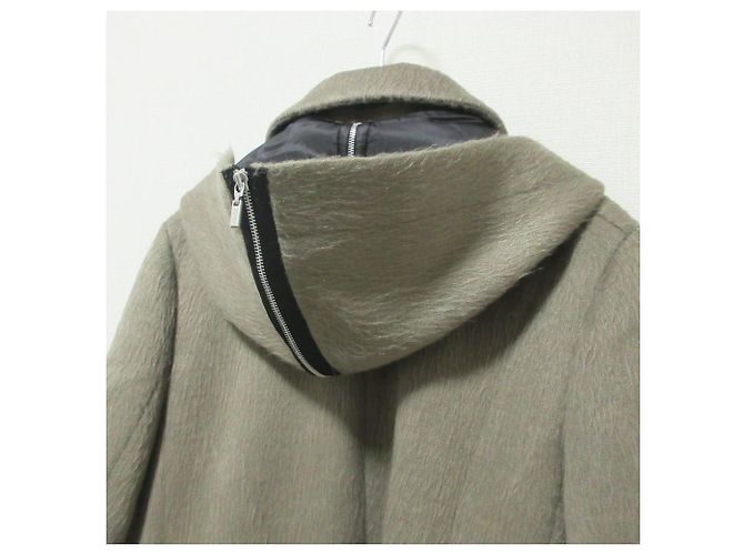 Autre Marque Abrigo Duffle de mohair aglomerado FOXEY NEW YORK Beige - vista 5