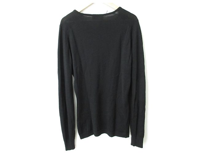 Autre Marque 100% Wolle Strickware John Smedley Schwarz - Ansicht 2