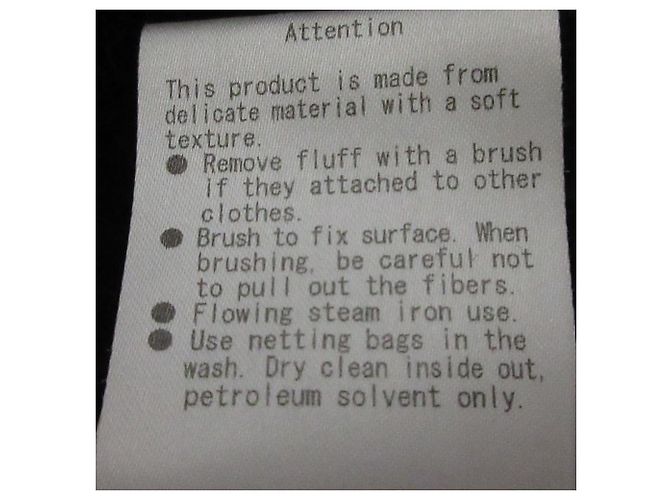 Autre Marque Jersey de cuello alto de alpaca C.T.plage Negro - vista 13