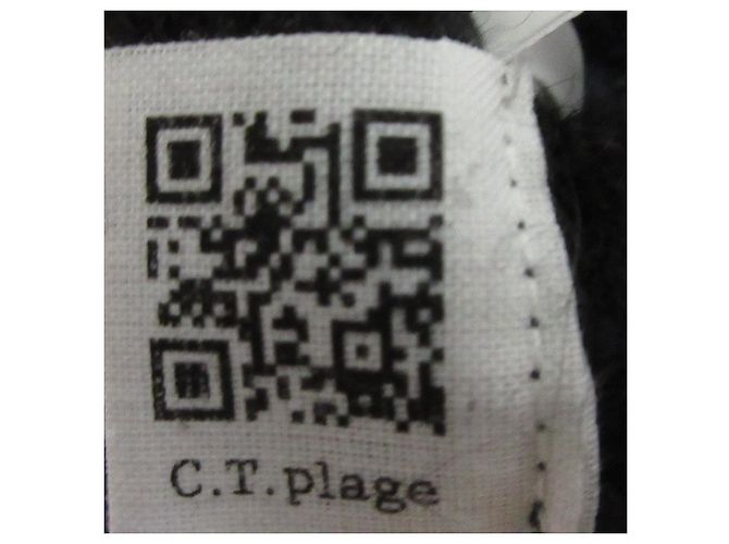 Autre Marque Jersey de cuello alto de alpaca C.T.plage Negro - vista 18