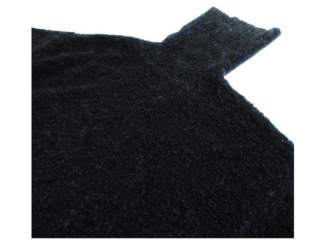 Autre Marque Jersey de cuello alto de alpaca C.T.plage Negro - vista 3