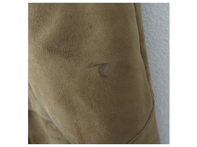 Autre Marque Abrigo de shearling ESTNATION Castaño - vista 13