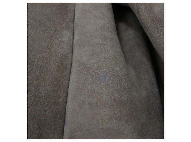 Autre Marque Abrigo de shearling ESTNATION Castaño - vista 15