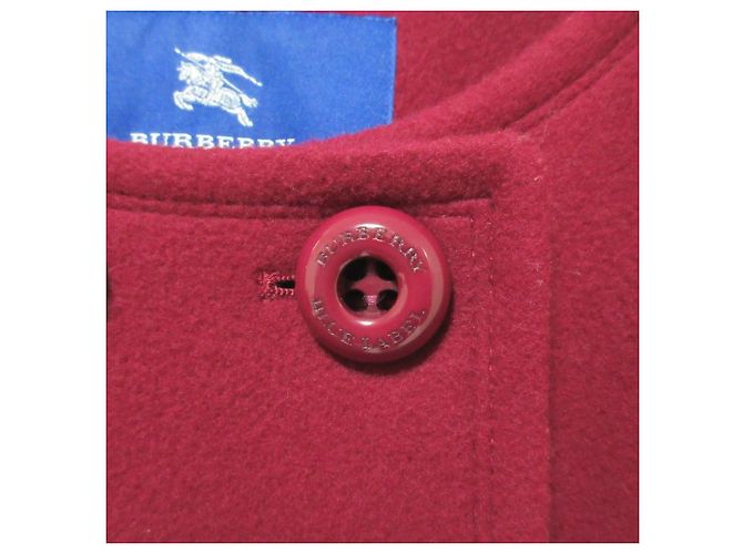 Abrigo de lana Burberry Blue Label Rosa - vista 5