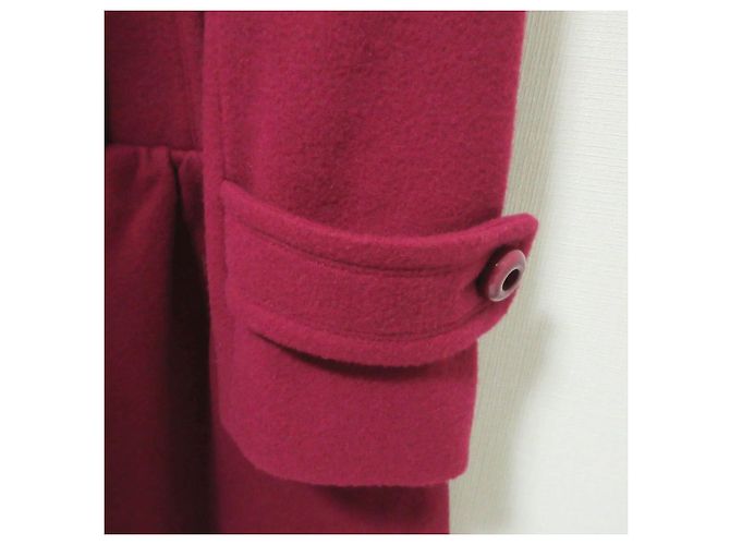 Abrigo de lana Burberry Blue Label Rosa - vista 6
