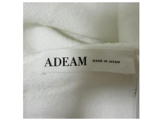Autre Marque ADEAM Langarm-Strickkleid Weiß - Ansicht 3