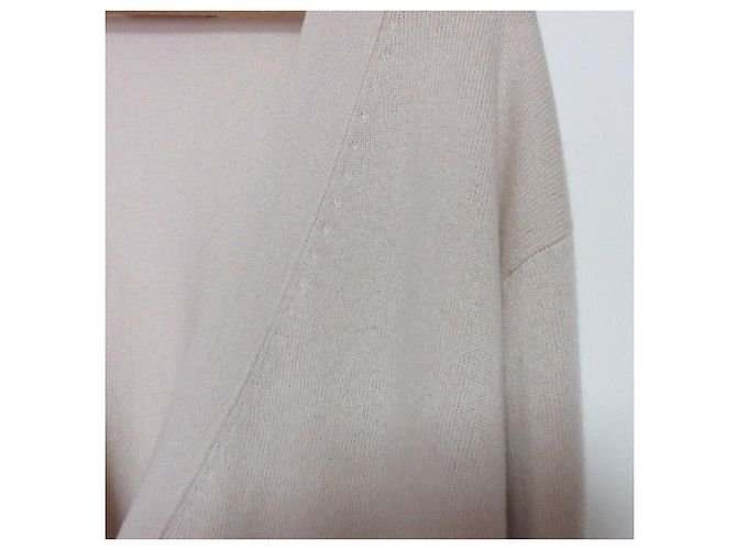 Autre Marque Cárdigan largo de mezcla de cachemira JOURNAL STANDARD Beige - vista 3