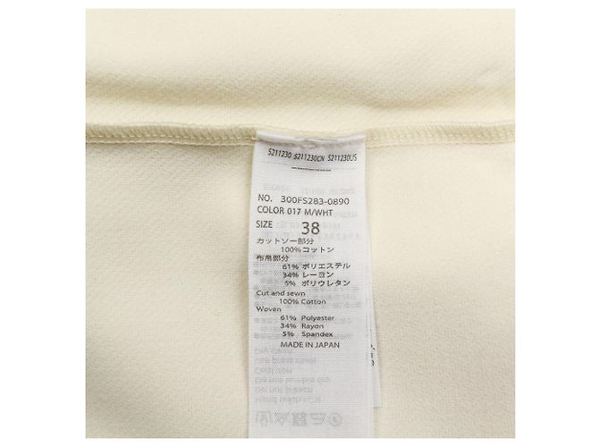 Autre Marque SWEAT Kleid ENFOLD TEXAS Weiß Aus weiß - Ansicht 9