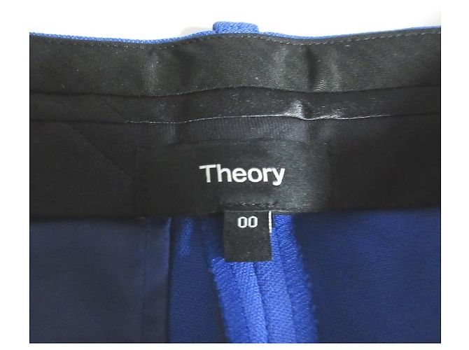 Pantalón Theory Bistretch Double 3 Treeca GZ Azul - vista 5