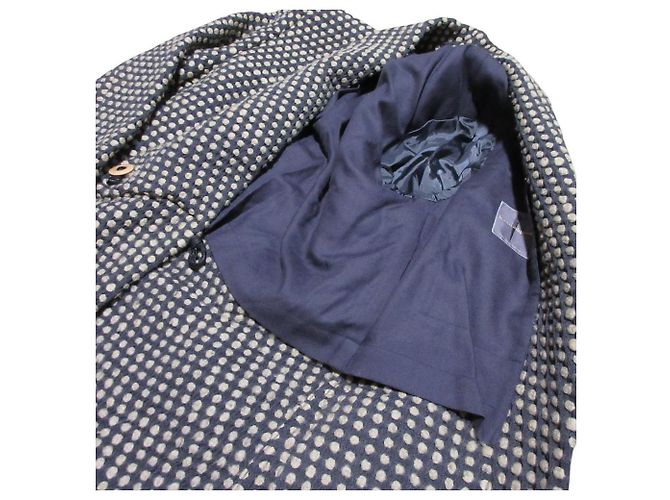 Chaqueta de lana Issey Miyake Castaño Beige - vista 4