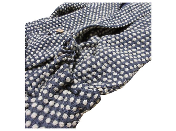 Chaqueta de lana Issey Miyake Castaño Beige - vista 5