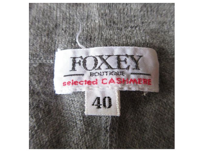 Autre Marque FOXEY Kaschmirstrickjacke Braun - Ansicht 4