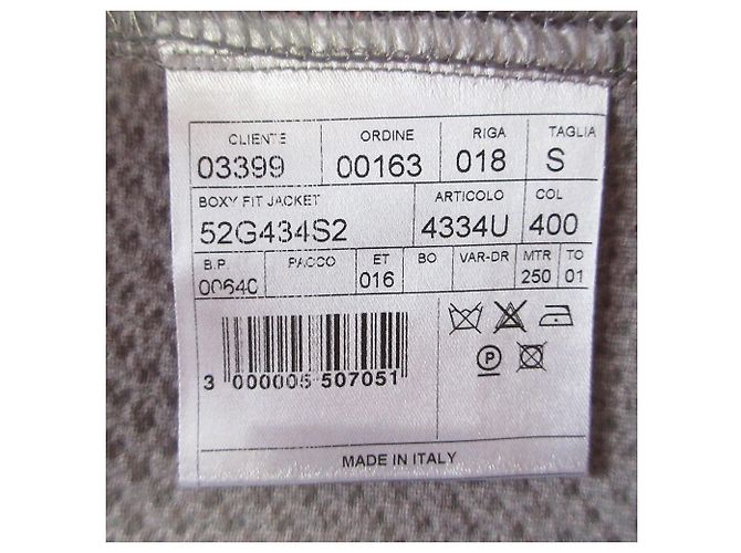 Autre Marque T-JACKET Tweed-Jacke ohne Kragen Beige - Ansicht 7