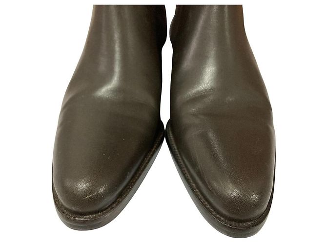 Botas longas acolchoadas Lauren Ralph Lauren Marrom - vista 12