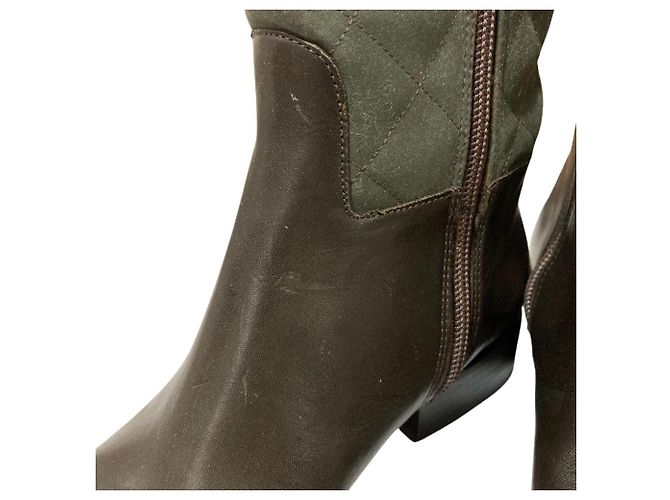 Botas longas acolchoadas Lauren Ralph Lauren Marrom - vista 13