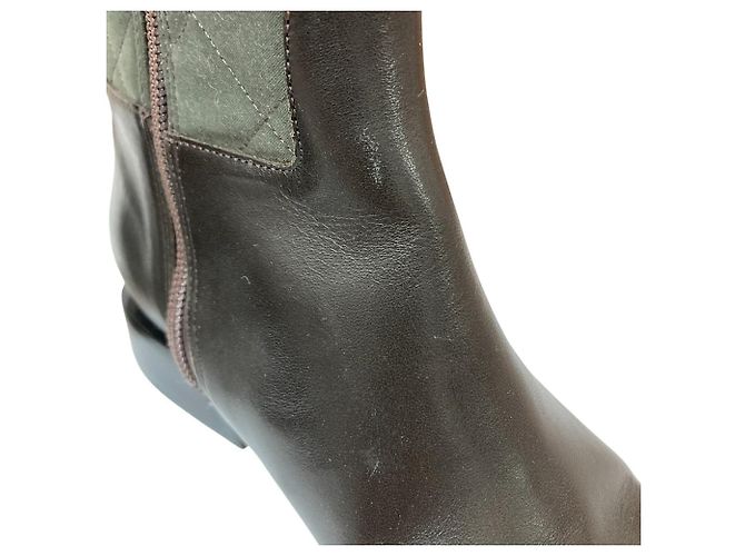 Botas longas acolchoadas Lauren Ralph Lauren Marrom - vista 14