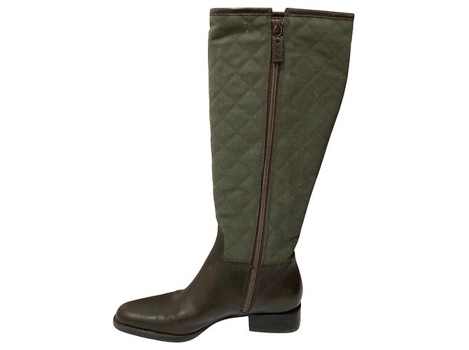 Botas longas acolchoadas Lauren Ralph Lauren Marrom - vista 2