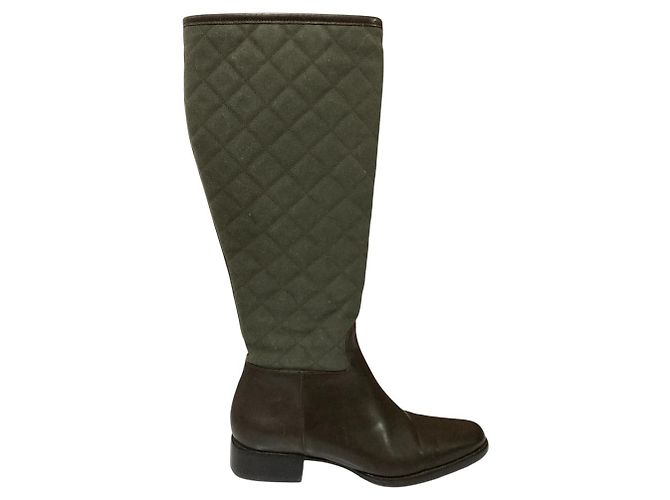 Botas longas acolchoadas Lauren Ralph Lauren Marrom - vista 3
