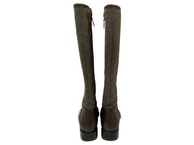 Botas longas acolchoadas Lauren Ralph Lauren Marrom - vista 4