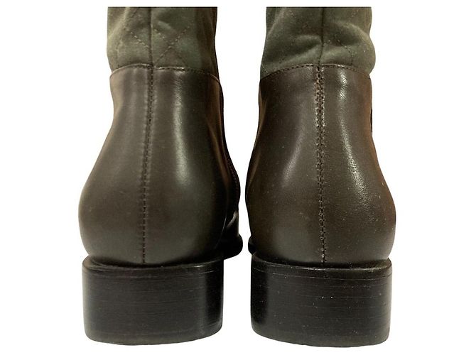 Botas longas acolchoadas Lauren Ralph Lauren Marrom - vista 5