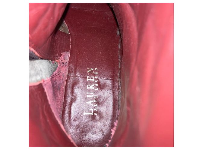 Botas longas acolchoadas Lauren Ralph Lauren Marrom - vista 8