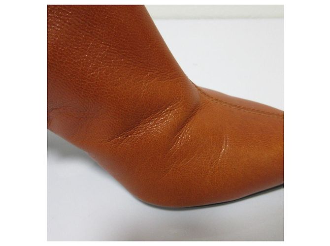 Autre Marque Kurze Lederstiefel Giuseppe Zanotti Orange - Ansicht 11