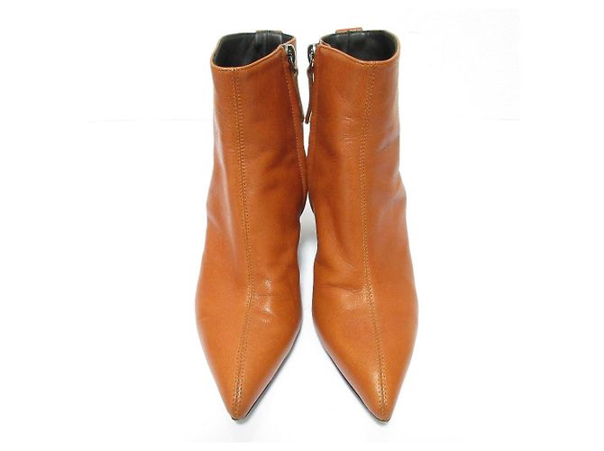 Autre Marque Kurze Lederstiefel Giuseppe Zanotti Orange - Ansicht 2