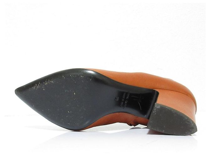 Autre Marque Kurze Lederstiefel Giuseppe Zanotti Orange - Ansicht 5