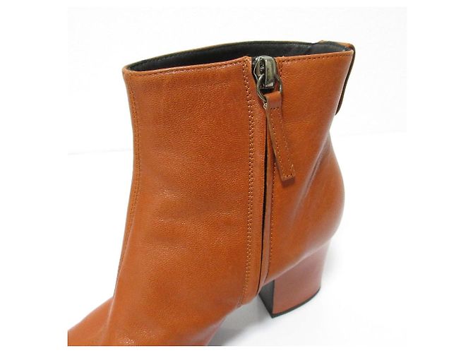 Autre Marque Kurze Lederstiefel Giuseppe Zanotti Orange - Ansicht 6