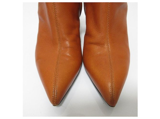 Autre Marque Kurze Lederstiefel Giuseppe Zanotti Orange - Ansicht 7
