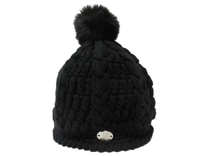 Autre Marque A.D.M.J. A COBA LT Strickmütze Schwarz - Ansicht 4
