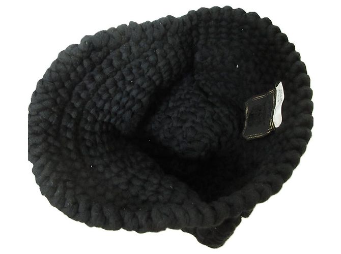 Autre Marque A.D.M.J. A COBA LT Strickmütze Schwarz - Ansicht 5