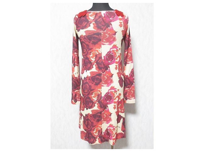 Autre Marque Vestido con estampado de rosas Paola Frani - vista 2