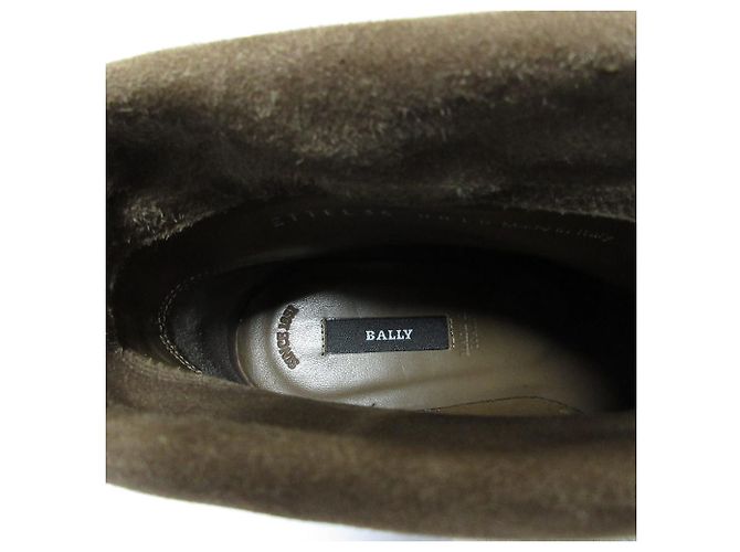 Botines de ante Bally Castaño - vista 7