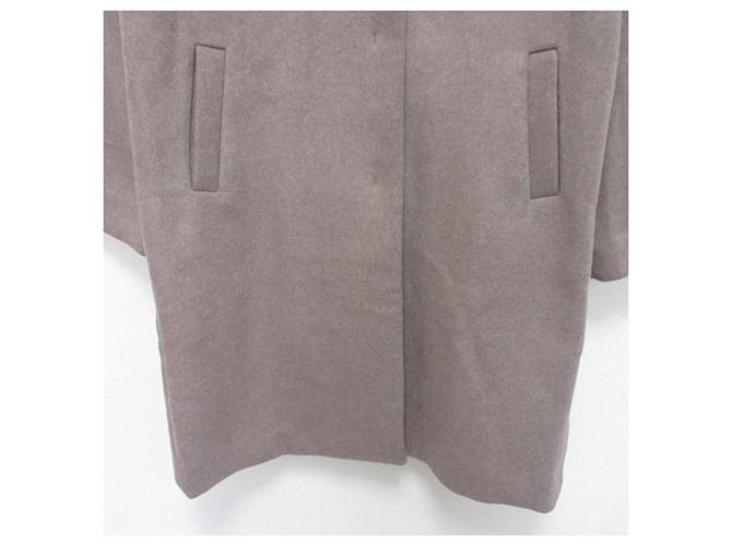 Autre Marque Abrigo sin cuello COLLAGE Castaño - vista 7