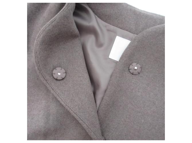 Autre Marque Abrigo sin cuello COLLAGE Castaño - vista 8