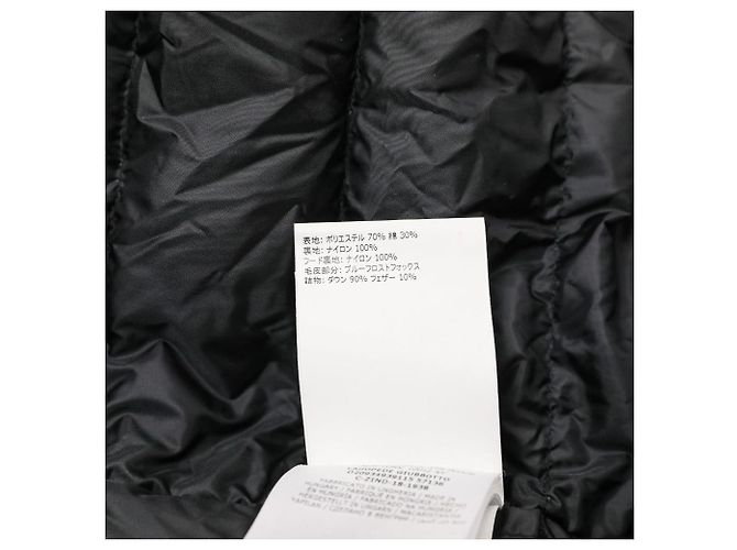 Moncler LAGOPEDE Fox Fur Down Coat Beige - view 13