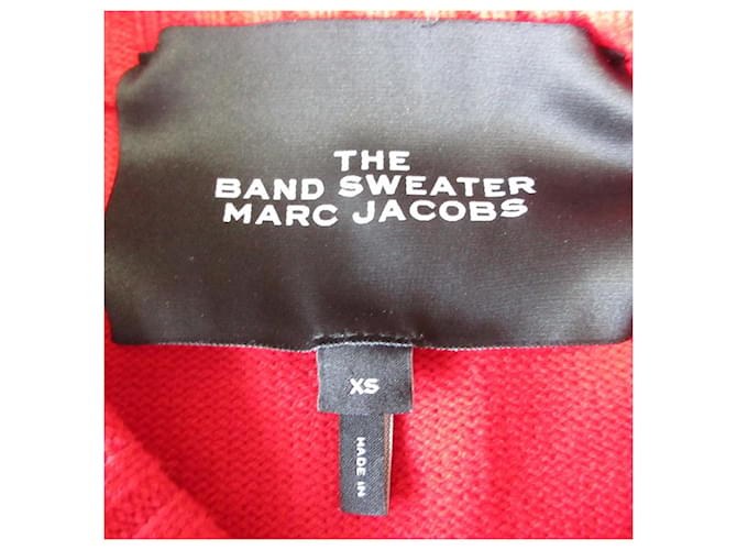 Strickpullover MARC JACOBS THE BAND SWEATER Rot - Ansicht 4