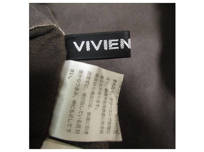 Autre Marque VIVIENNE TAM Chaqueta acolchada reversible Castaño Azul - vista 12