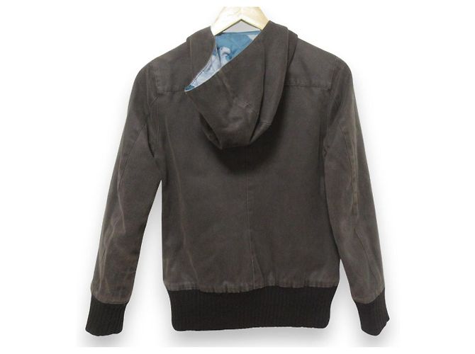 Autre Marque VIVIENNE TAM Chaqueta acolchada reversible Castaño Azul - vista 4