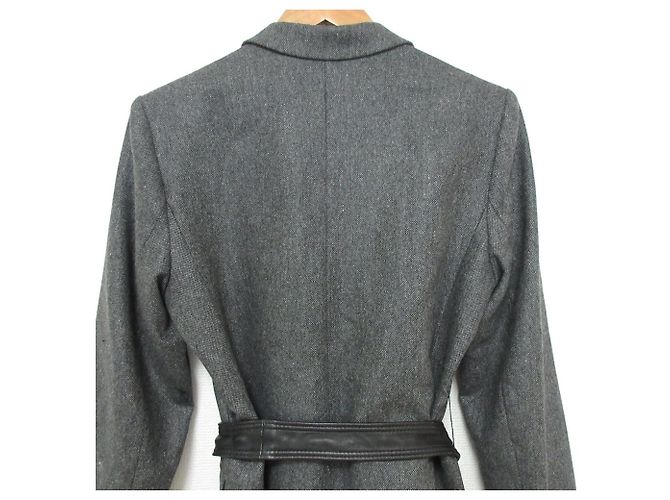 Autre Marque Chaqueta entallada con cinturón Sandro Castaño - vista 5