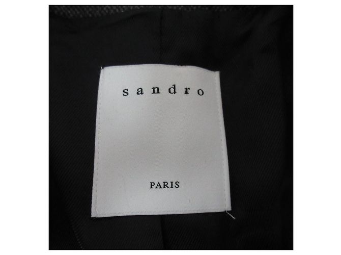 Autre Marque Chaqueta entallada con cinturón Sandro Castaño - vista 8