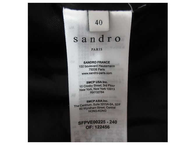 Autre Marque Chaqueta entallada con cinturón Sandro Castaño - vista 9