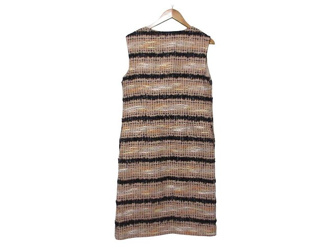 Autre Marque Rene TISSUE Tweed Kleid Pink - Ansicht 2